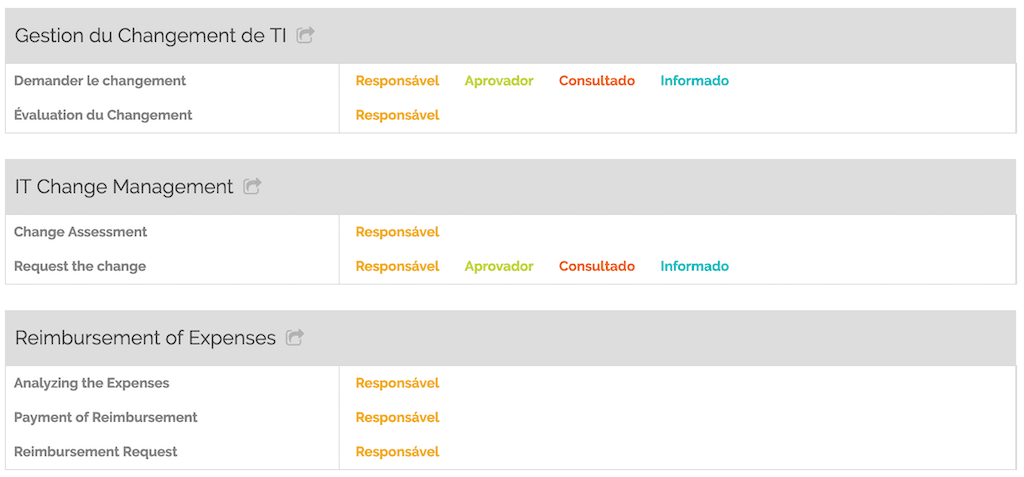 Matriz RACI