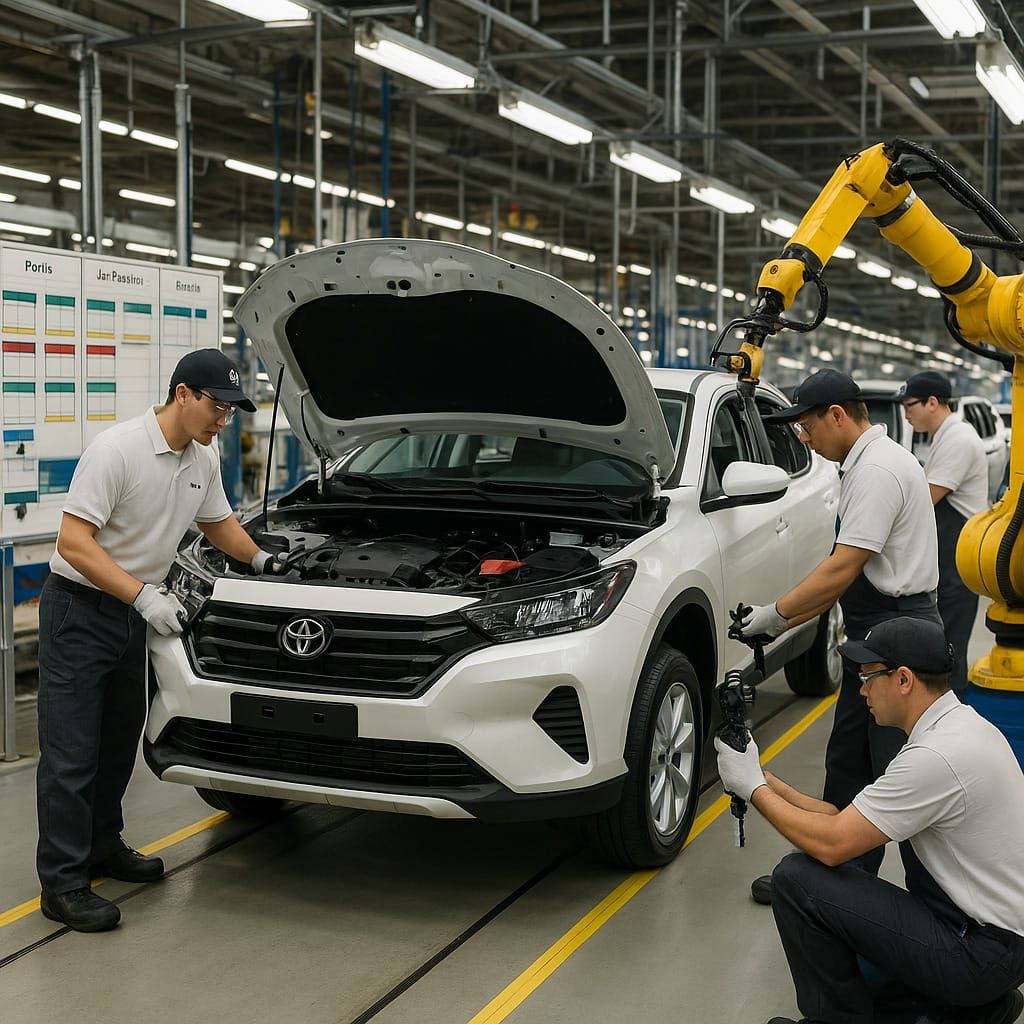 Toyota: Empoderando Pessoas Através da Manufatura Enxuta